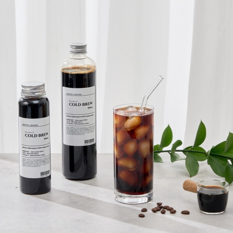 레스토커피,[레스토커피] 콜드브루 원액 300ml 500ml
