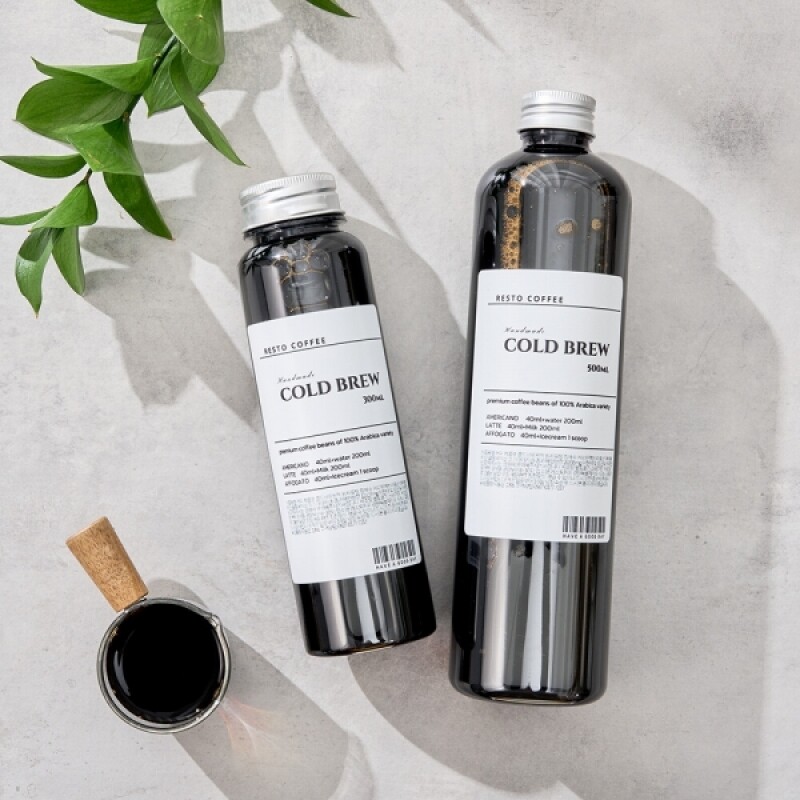 레스토커피,[레스토커피] 콜드브루 원액 300ml 500ml